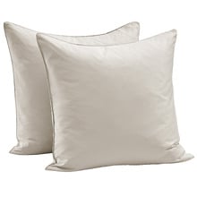 Rhys 400TC Cotton Sateen European Pillowcases (Set of 2)